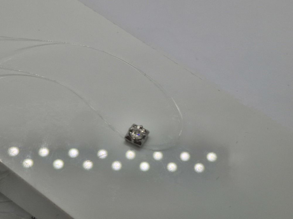 КОЛЬЕ БРИЛЛИАНТ (Ag 925)