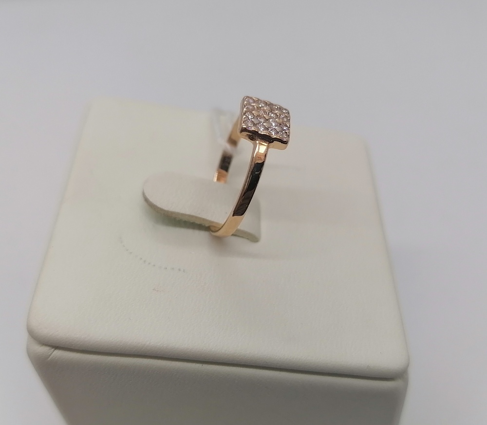 КОЛКМИ585 КОЛЬЦО С КАМНЯМИ (Au 585)