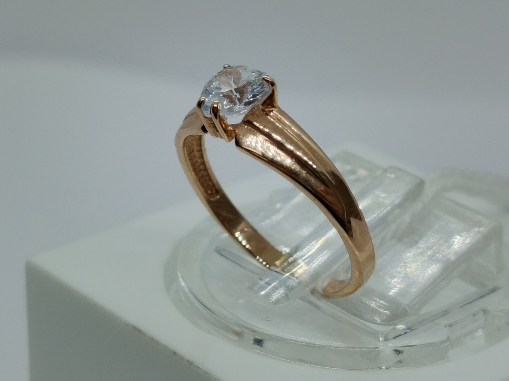 КОЛЬЦО С КАМНЕМ (Au 585)