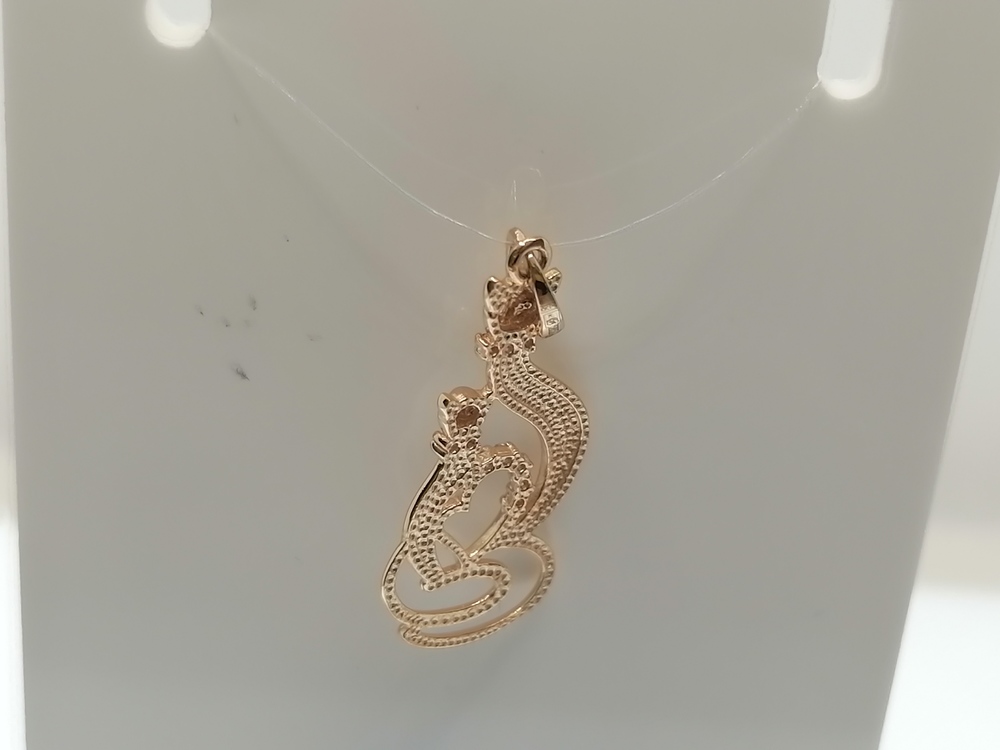 ПОДВЕСКА С КАМНЯМИ (Au 585)