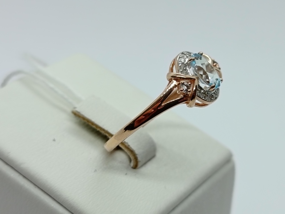 КОЛЬЦО БРИЛЛИАНТ Au 585