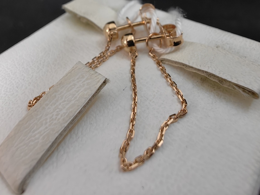 СПУС585 СЕРЬГИ ПУСЕТЫ (Au 585) СПУС585 СЕРЬГИ ПУСЕТЫ (Au 585)