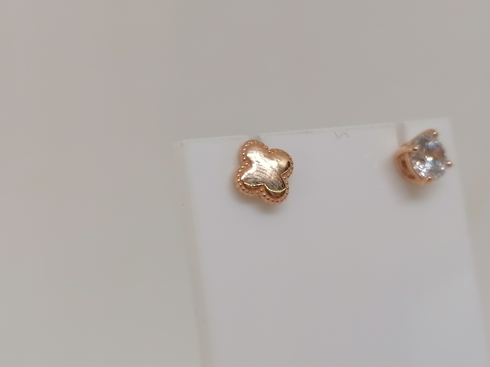 СЕРЬГИ С КАМНЕМ (Au 585)