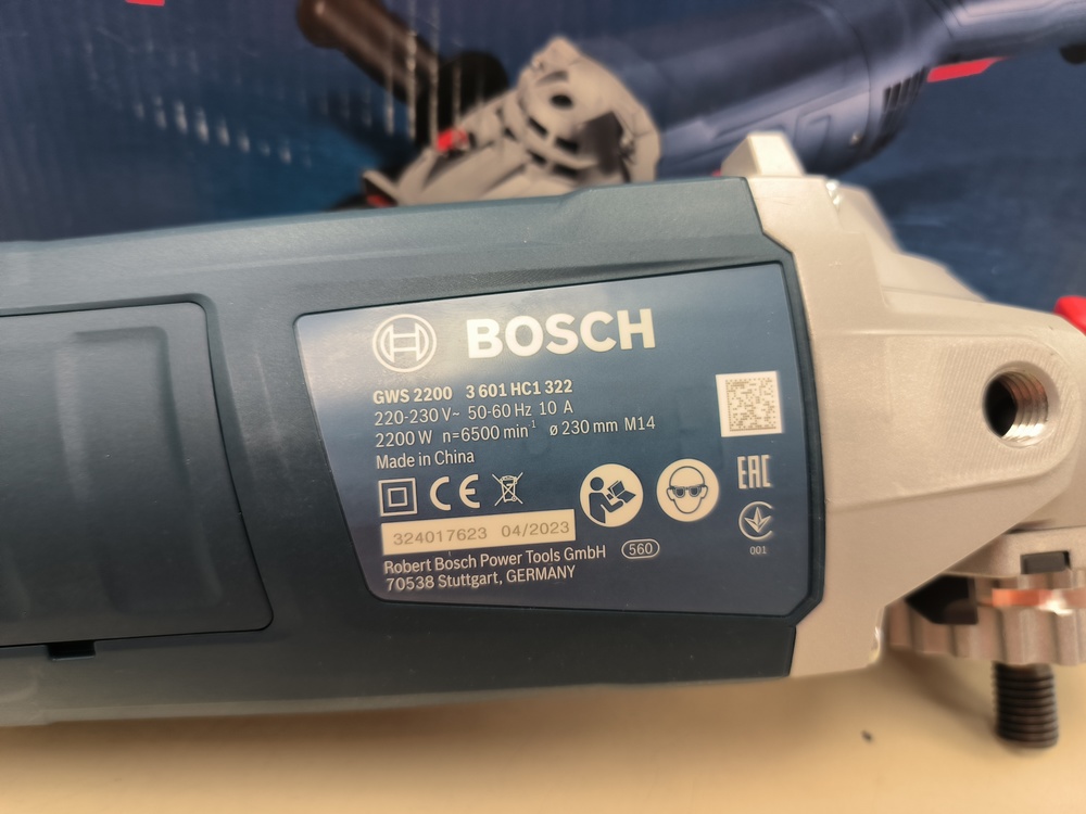 Угловая шлифмашина Bosch GWS 2200