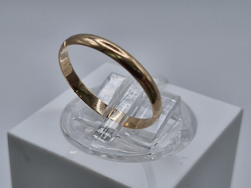 ОКГ3585 ОБРУЧАЛЬНОЕ КОЛЬЦО ГЛАДКОЕ 3 (Au 585)