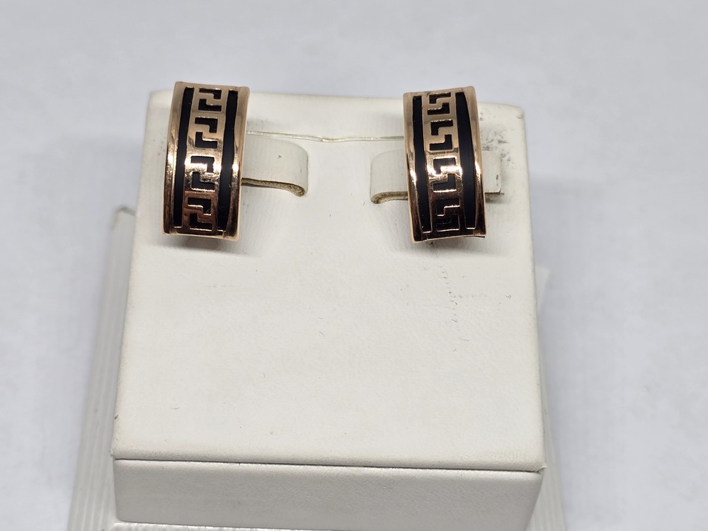 СЕРЬГИ КАУЧУК (Au 585)