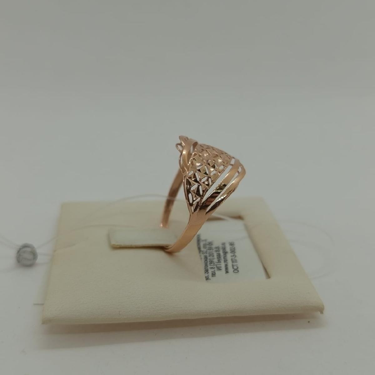 КОЛЬЦО БЕЗ КАМНЯ (Au 585)