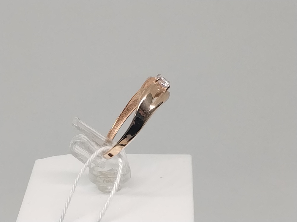 КОЛЬЦО С КАМНЕМ (Au 585)