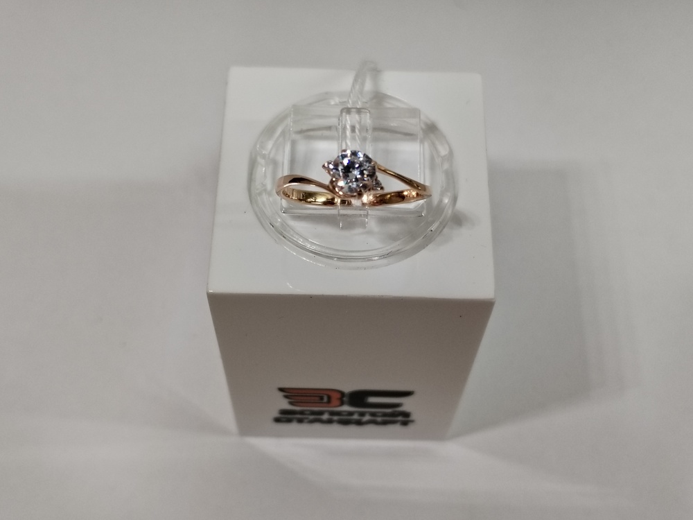 КОЛКМИ585 КОЛЬЦО С КАМНЯМИ (Au 585)