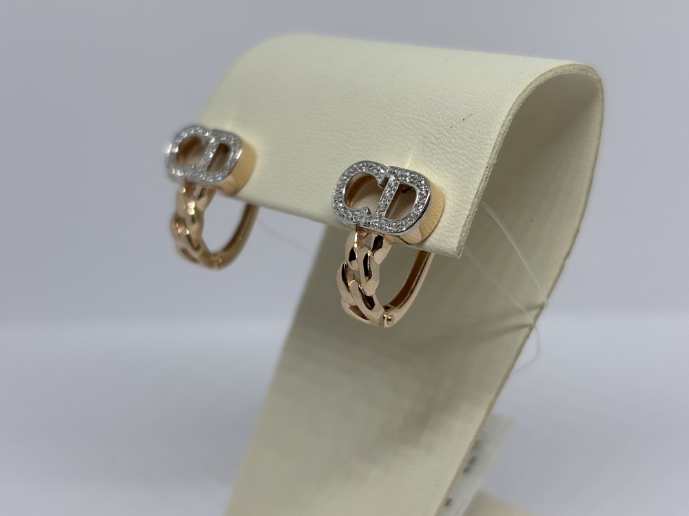 СЕРЬГИ С КАМНЯМИ (Au 585)