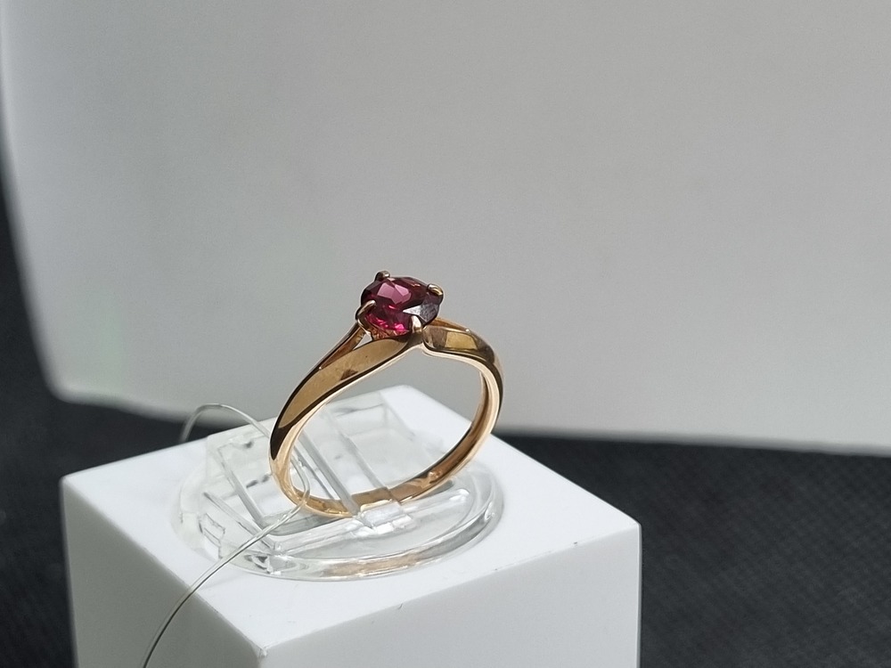 КОЛЬЦО С КАМНЕМ (Au 585)