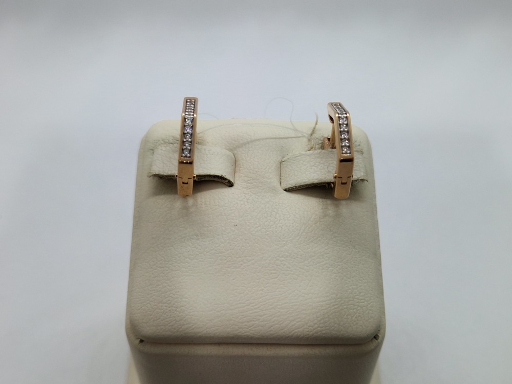 СЕРЬГИ С КАМНЯМИ (Au 585)