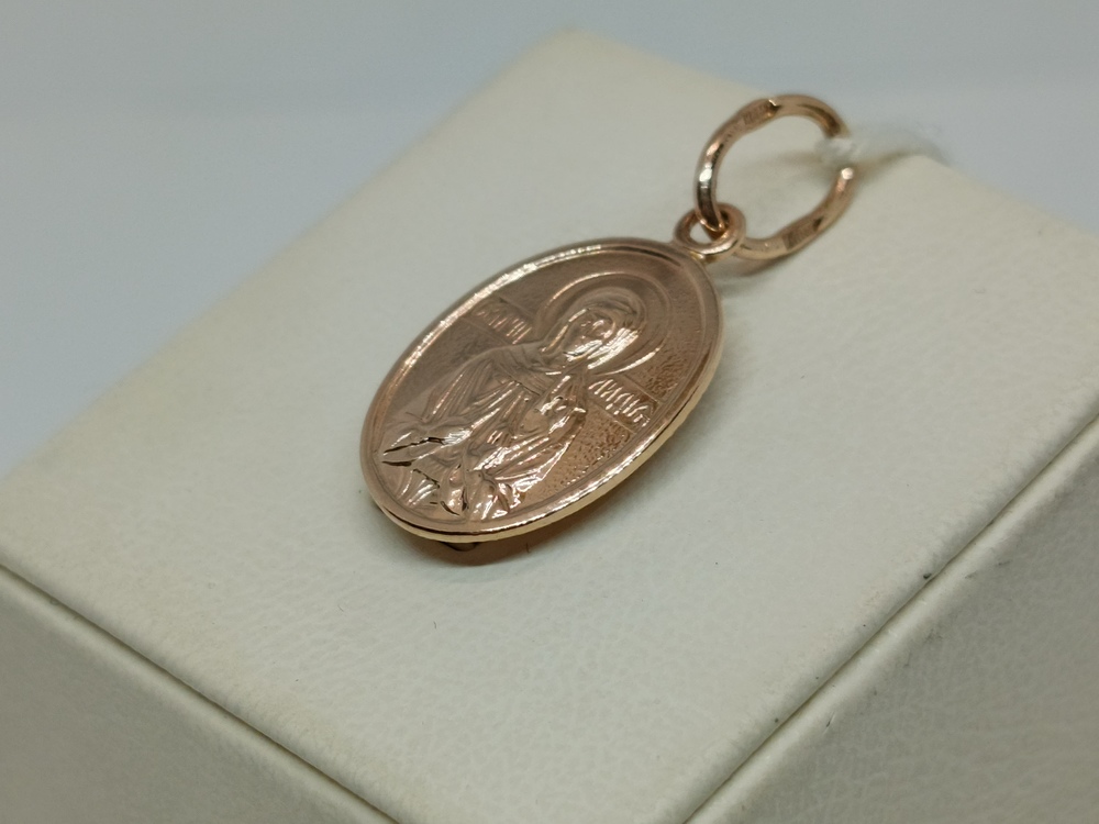 ПОДИБК585 ПОДВЕСКА ИКОНА БЕЗ КАМНЯ (Au 585)