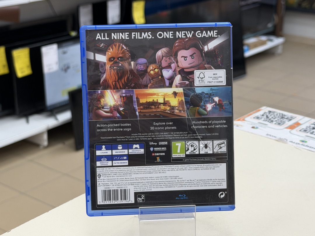 Игра Playstation 4 Star Wars The Skywalker Saga