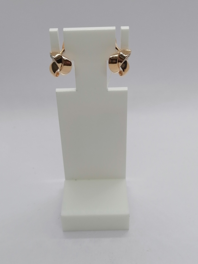 СКМИ585 СЕРЬГИ С КАМНЯМИ (Au 585)