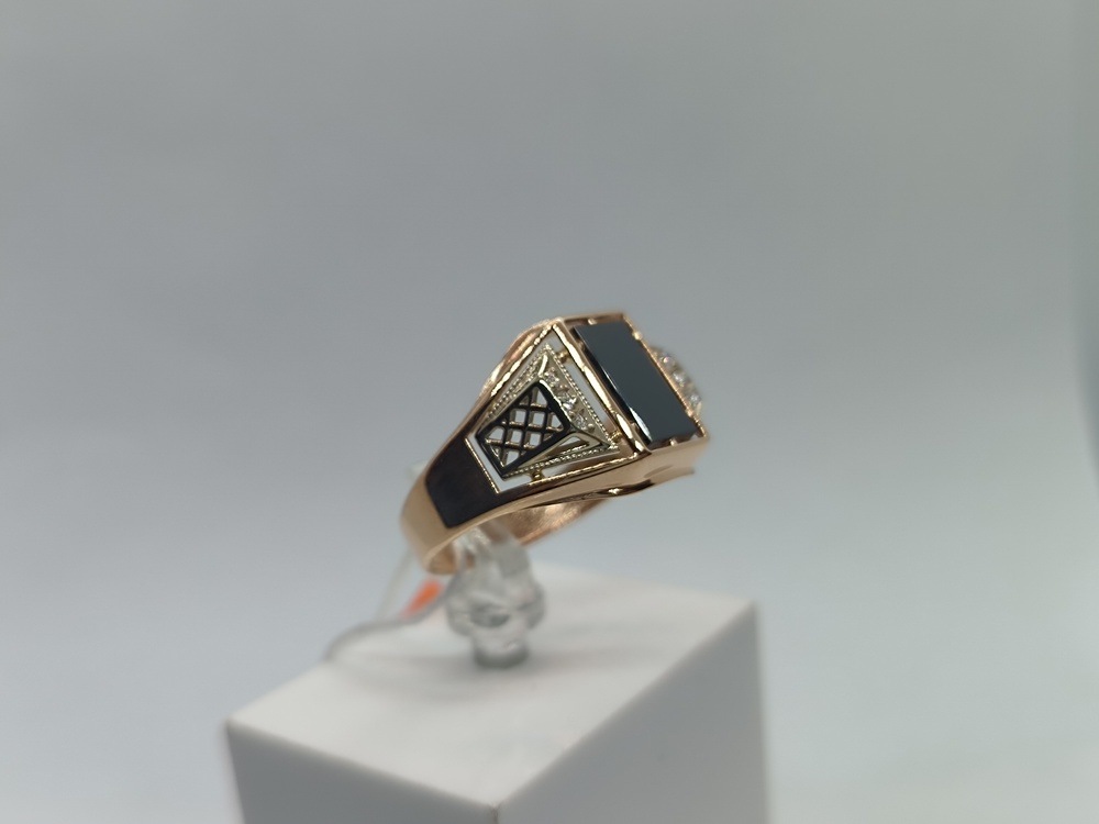 ПЕЧКМИ585 ПЕЧАТКА С КАМНЯМИ (Au 585)