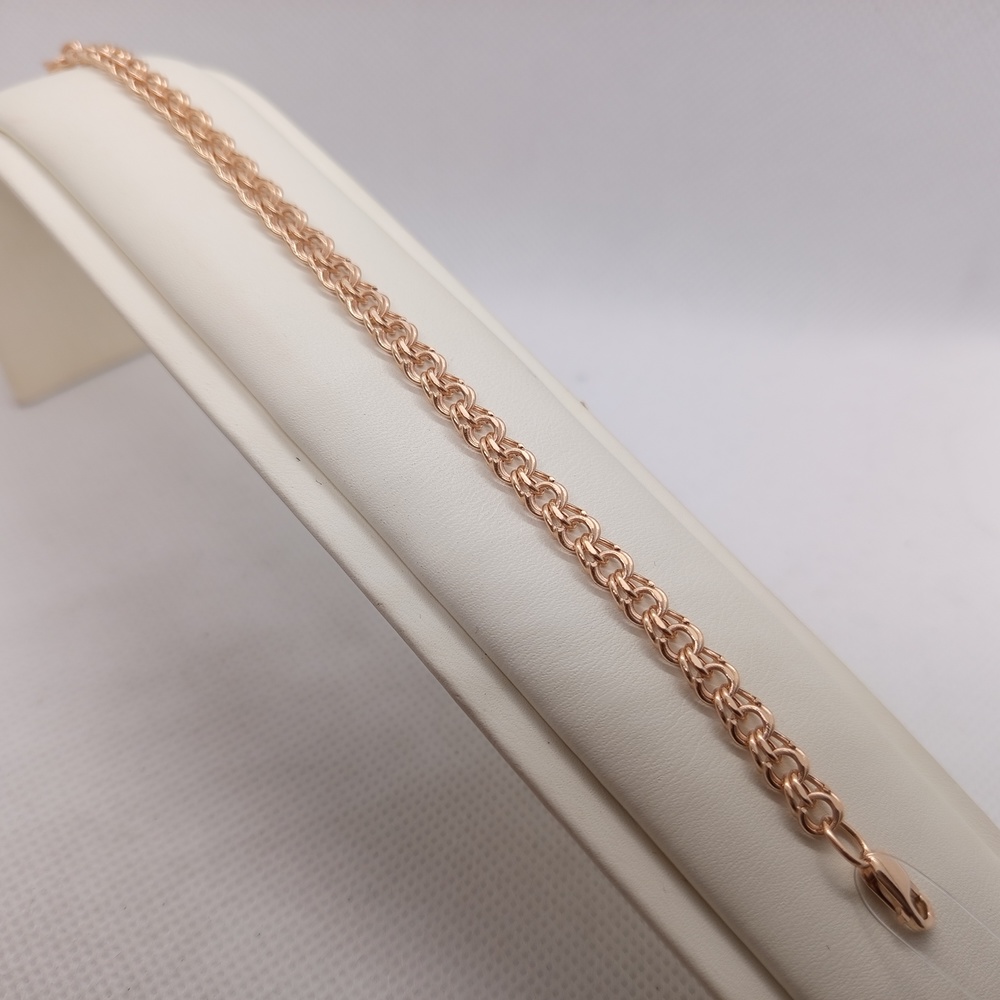 НБ 12-316ПГ БРАСЛЕТ ПУСТОТЕЛЫЙ (Au 585)