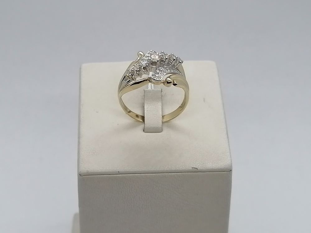 КОЛЬЦО БРИЛЛИАНТ Au 585