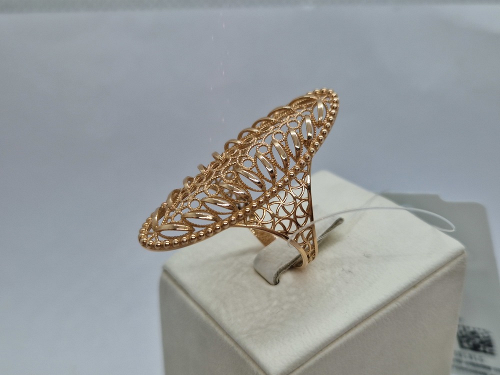 1023 КОЛЬЦО БЕЗ КАМНЯ (Au 585)