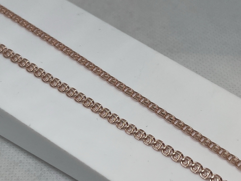 ЦЕПЬ ПУСТОТЕЛАЯ Лав (Au 585)