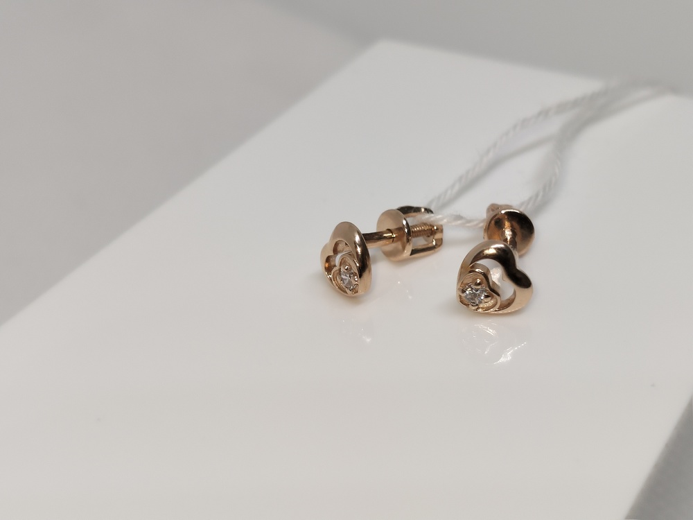 СЕРЬГИ ПУСЕТЫ (Au 585)