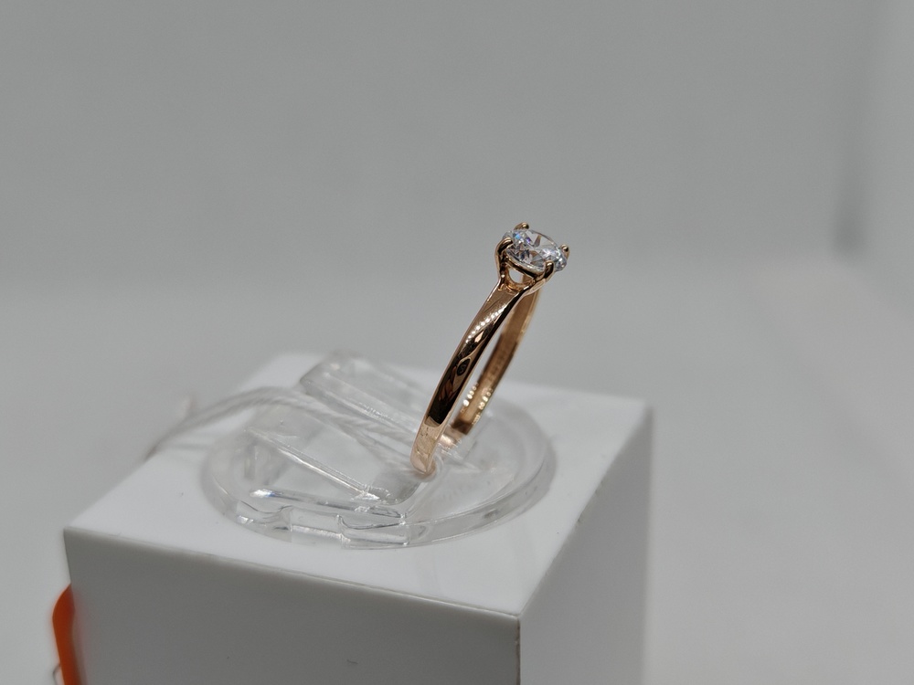 КОЛКМ585 КОЛЬЦО С КАМНЕМ (Au 585)