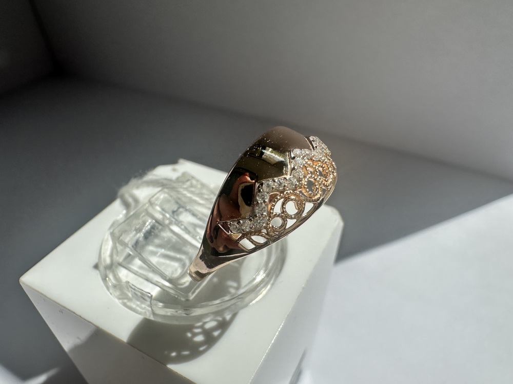 КОЛКМИ585 КОЛЬЦО С КАМНЯМИ (Au 585)
