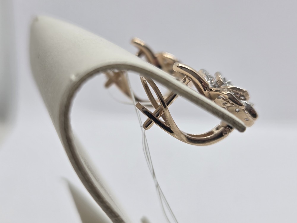 СЕРЬГИ С КАМНЯМИ (Au 585)