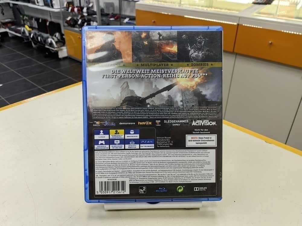 Игра Playstation 4 Call Of Duty WW2