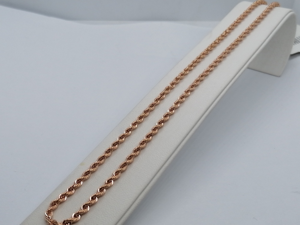 ЦЕПЬ ПУСТОТЕЛАЯ Веревка (Au 585)