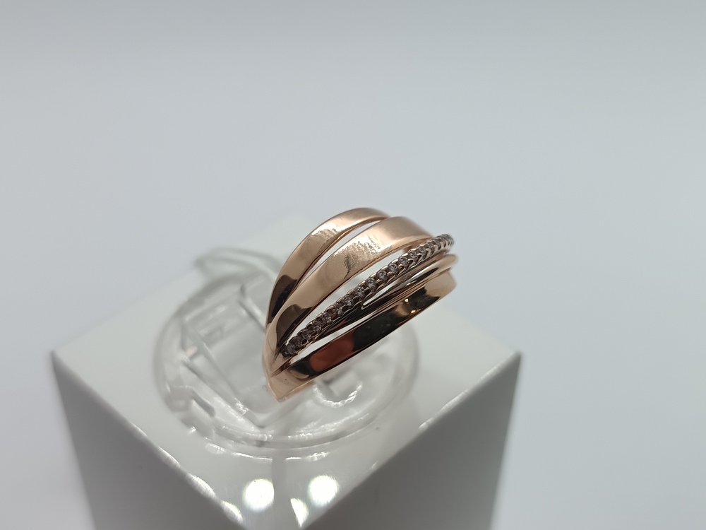 КОЛКМИ585 КОЛЬЦО С КАМНЯМИ (Au 585)