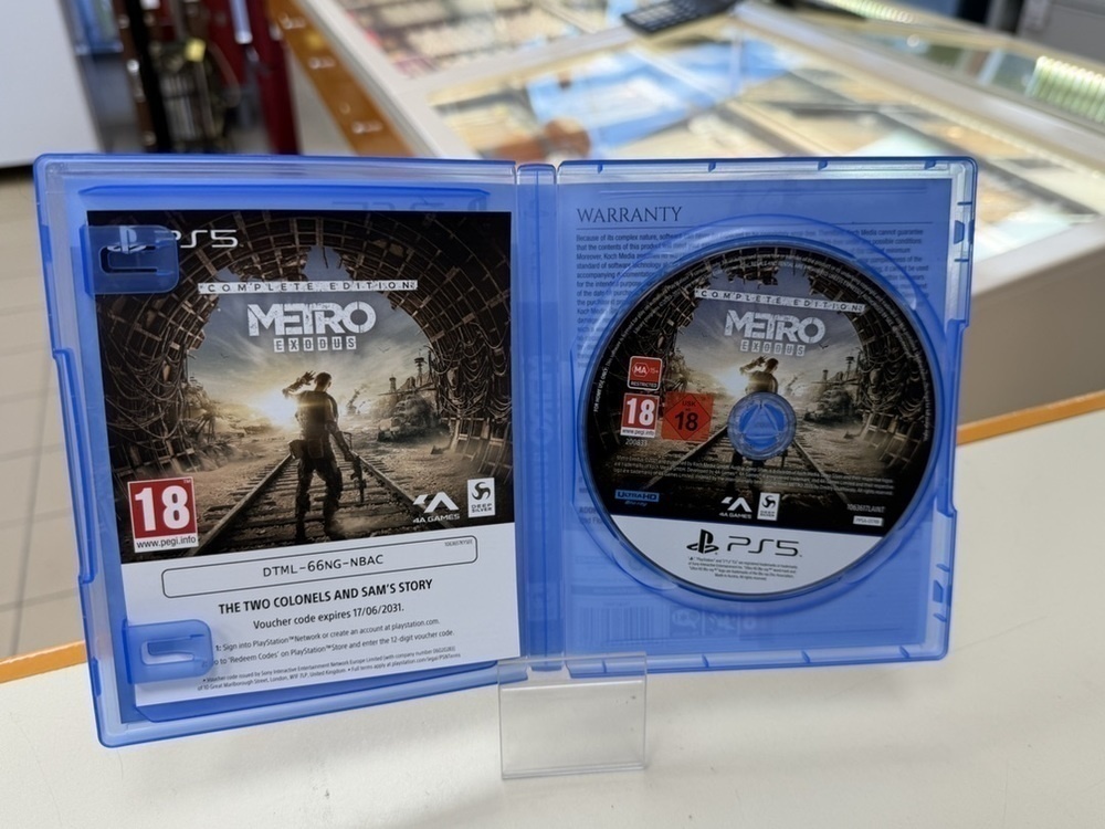 Игра Playstation 5 Metro Exodus