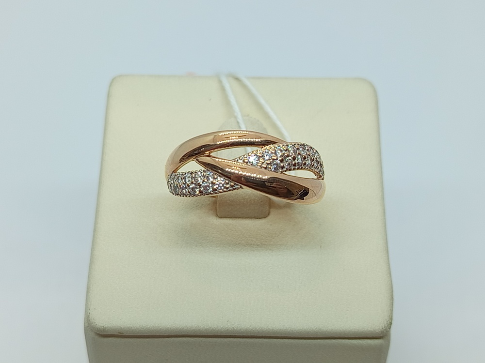 КОЛКМИ585 КОЛЬЦО С КАМНЯМИ (Au 585)