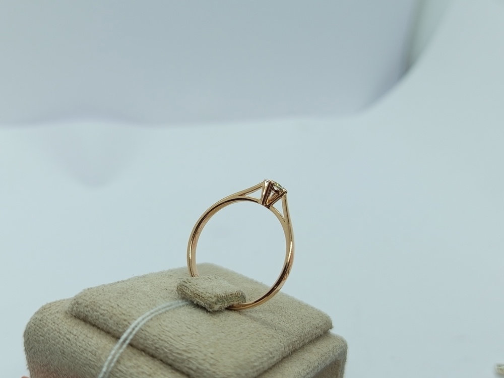 КОЛЬЦО БРИЛЛИАНТ Au 585