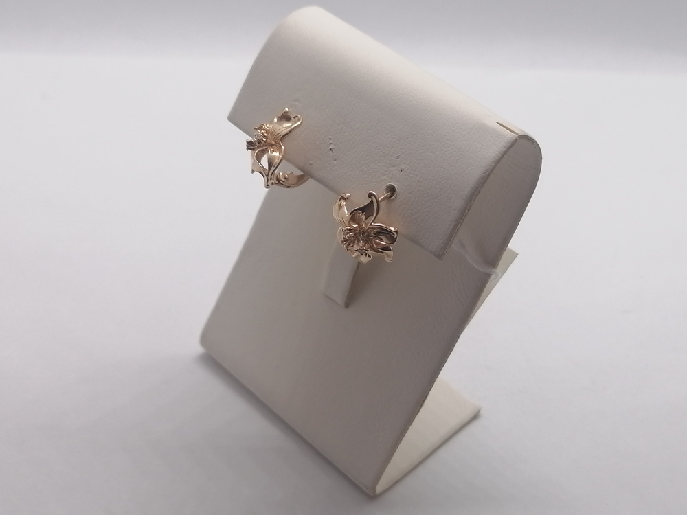 СЕРЬГИ С КАМНЯМИ (Au 585)