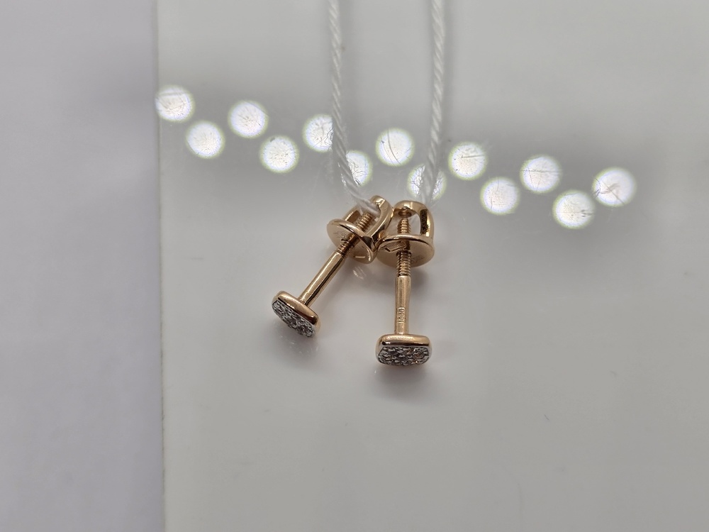 СЕРЬГИ ПУСЕТЫ (Au 585)