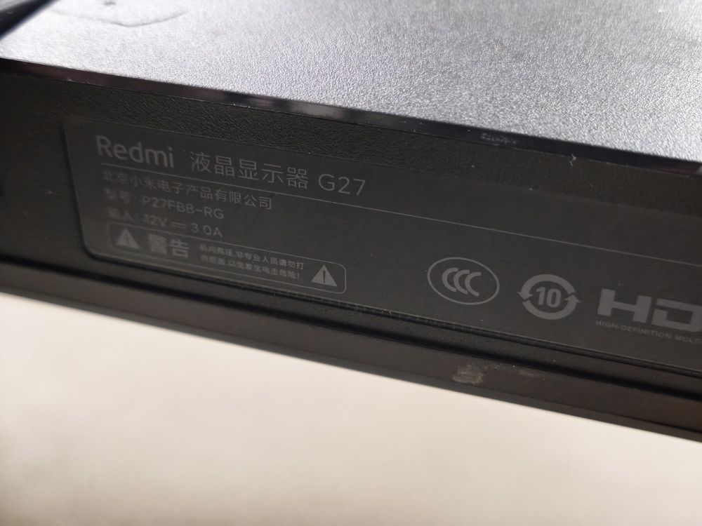 Монитор Xiaomi P27FBB-RGGL