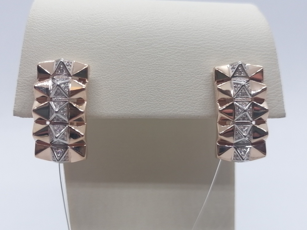 СЕРЬГИ С КАМНЯМИ (Au 585)