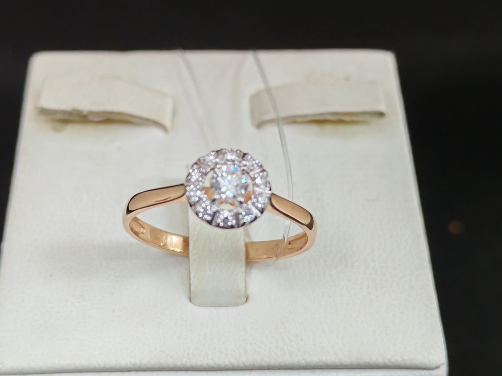 КОЛЬЦО БРИЛЛИАНТ (Au 585)