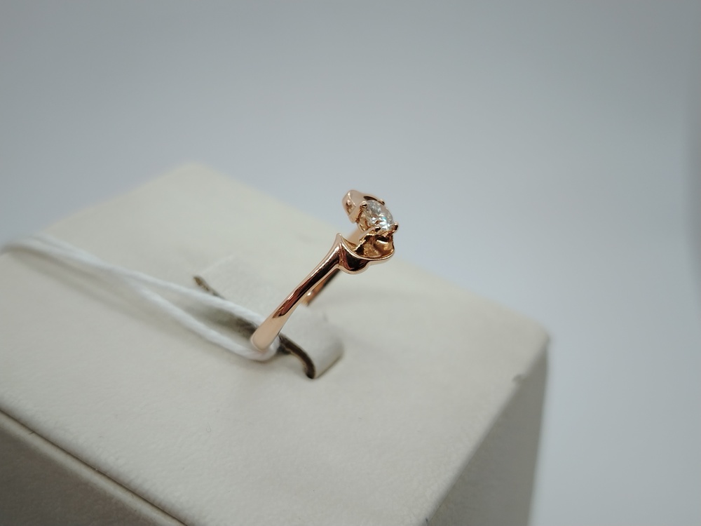 КОЛЬЦО БРИЛЛИАНТ Au 585