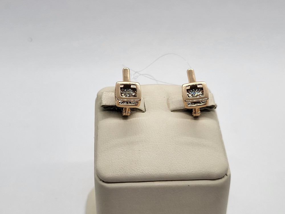 СЕРЬГИ БРИЛЛИАНТ (Au 585)