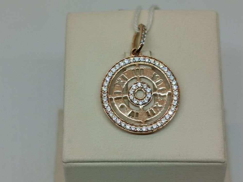 ПОДВЕСКА С КАМНЯМИ (Au 585)