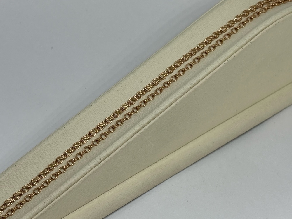 ЦЕПЬ ПОЛНОВЕСНАЯ Ручеек (Au 585)