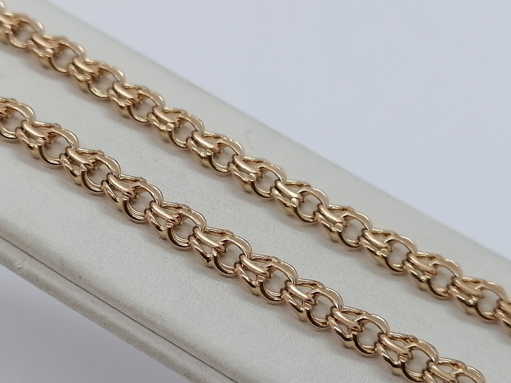 ЦЛБС585 ЦЕПЬ ПОЛНОВЕСНАЯ Бисмарк (Au 585)