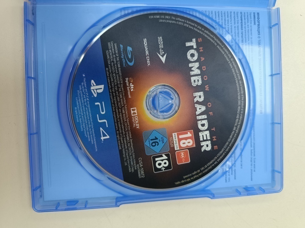 Игра Playstation 4 Tomb Raider