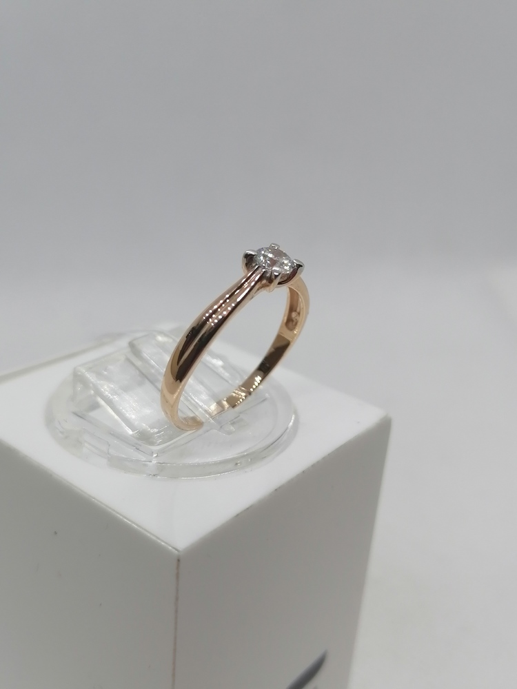 КОЛЬЦО С КАМНЕМ (Au 585)