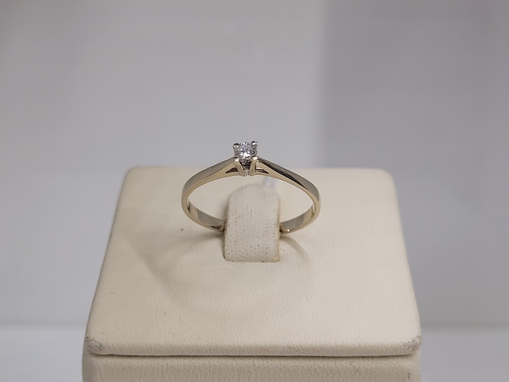 КОЛЬЦО БРИЛЛИАНТ Au 585