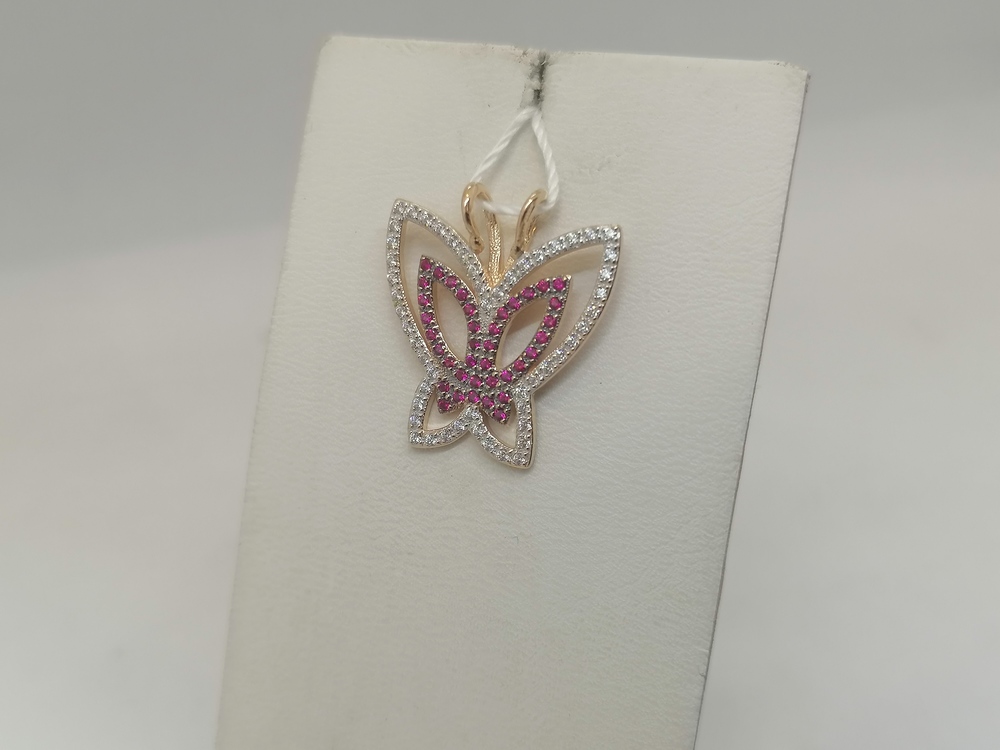 ПОДВЕСКА С КАМНЯМИ (Au 585)