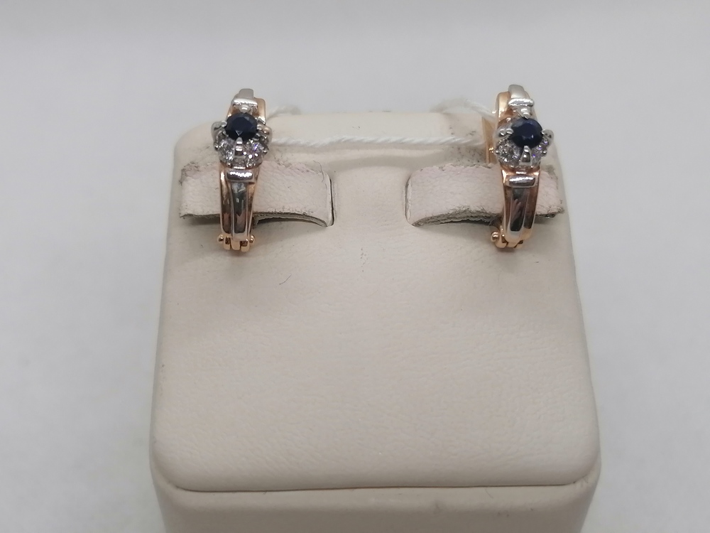 СЕРЬГИ БРИЛЛИАНТ (Au 585)