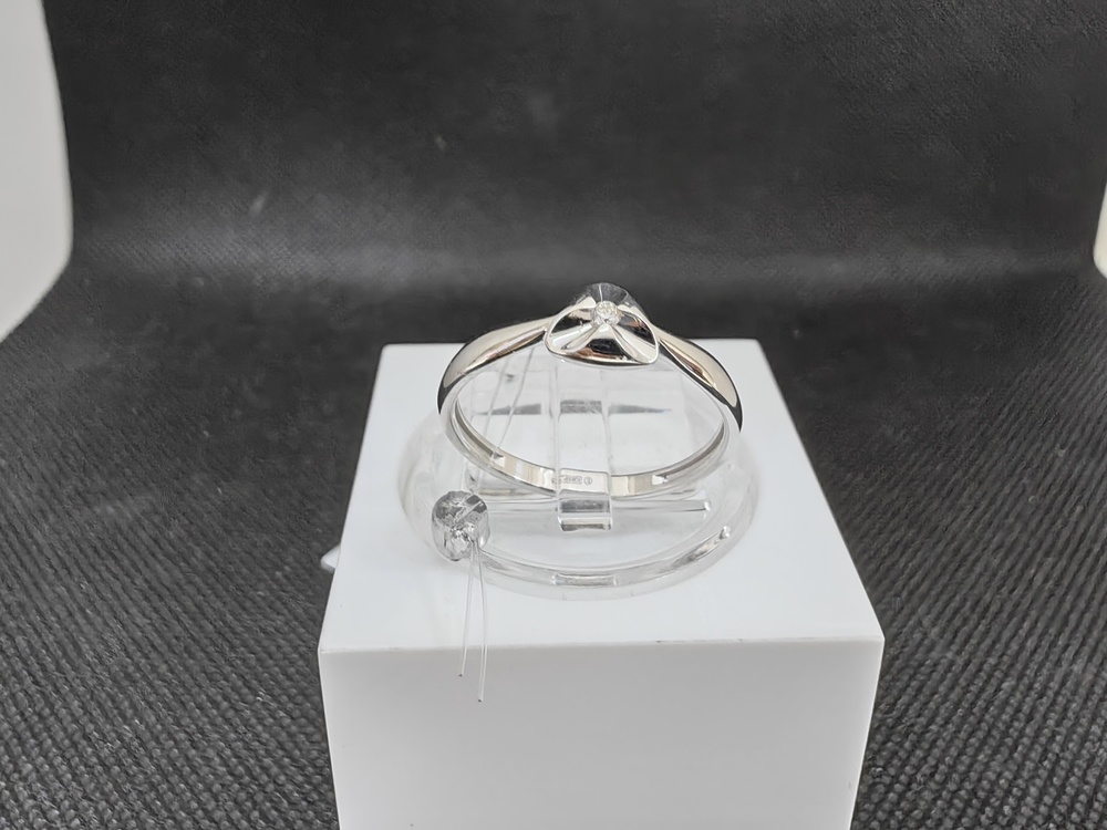 КОЛЬЦО БРИЛЛИАНТ (Ag 925)